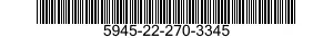 5945-22-270-3345  5945222703345 222703345