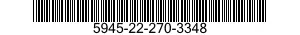5945-22-270-3348  5945222703348 222703348