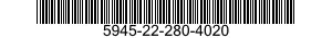 5945-22-280-4020  5945222804020 222804020