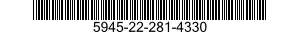 5945-22-281-4330  5945222814330 222814330