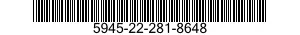 5945-22-281-8648  5945222818648 222818648