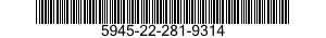 5945-22-281-9314  5945222819314 222819314