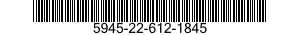 5945-22-612-1845 RELAY ASSEMBLY 5945226121845 226121845