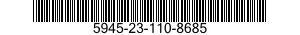 5945-23-110-8685 RELAY,ELECTROMAGNETIC 5945231108685 231108685