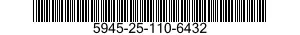 5945-25-110-6432 RELAY,ELECTROMAGNETIC 5945251106432 251106432