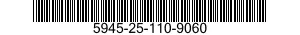 5945-25-110-9060 RELAY,ELECTROMAGNETIC 5945251109060 251109060