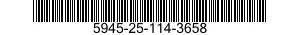 5945-25-114-3658 RELAY,ELECTROMAGNETIC 5945251143658 251143658