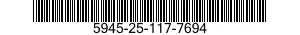 5945-25-117-7694 RELAY,ELECTROMAGNETIC 5945251177694 251177694