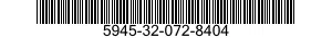 5945-32-072-8404 RELAY,ELECTROMAGNETIC 5945320728404 320728404