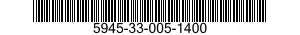 5945-33-005-1400 RELAY,ELECTROMAGNETIC 5945330051400 330051400