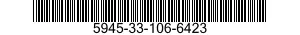 5945-33-106-6423 ARMATURE,INDUCTION COIL 5945331066423 331066423