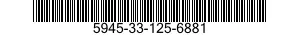 5945-33-125-6881 RELAY,ELECTROMAGNETIC 5945331256881 331256881