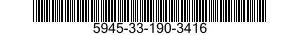 5945-33-190-3416 RELAY,ELECTROMAGNETIC 5945331903416 331903416