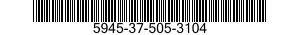 5945-37-505-3104 RELAY,ELECTROMAGNETIC 5945375053104 375053104