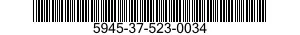 5945-37-523-0034 RELAY,THERMAL 5945375230034 375230034