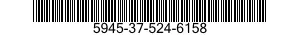 5945-37-524-6158 RELAY,SOLID STATE 5945375246158 375246158