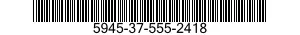 5945-37-555-2418 CONTROL RELAY 5945375552418 375552418