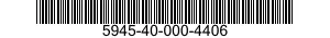 5945-40-000-4406 RELAY,ELECTROMAGNETIC 5945400004406 400004406