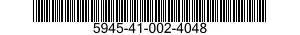 5945-41-002-4048 RELAY,SOLID STATE 5945410024048 410024048