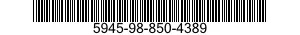 5945-98-850-4389 RELAY,ELECTROMAGNETIC 5945988504389 988504389