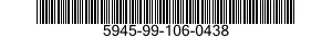 5945-99-106-0438  5945991060438 991060438