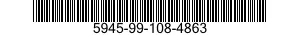 5945-99-108-4863 RELAY,ELECTROMAGNET 5945991084863 991084863