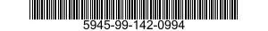 5945-99-142-0994 RELAY,ELECTROMAGNETIC 5945991420994 991420994