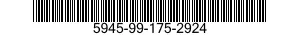 5945-99-175-2924 RELAY,SOLID STATE 5945991752924 991752924