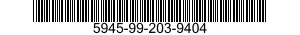 5945-99-203-9404 RELAY,ELECTROMAGNET 5945992039404 992039404