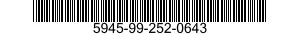 5945-99-252-0643 RELAY 5945992520643 992520643