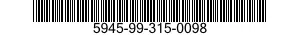 5945-99-315-0098 RELAY 5945993150098 993150098