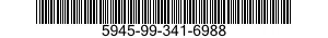 5945-99-341-6988 RETAINER,ELECTRICAL RELAY 5945993416988 993416988