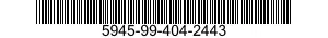 5945-99-404-2443 RELAY,METER MOVEMENT 5945994042443 994042443