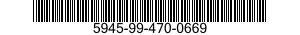 5945-99-470-0669 RELAY,ELECTROMAGNET 5945994700669 994700669