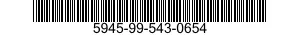 5945-99-543-0654 RELAY,ELECTROMAGNETIC 5945995430654 995430654