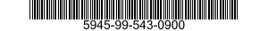 5945-99-543-0900 RELAY,ELECTROMAGNETIC 5945995430900 995430900