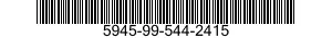 5945-99-544-2415 RELAY,ELECTROMAGNETIC 5945995442415 995442415