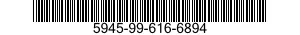 5945-99-616-6894  5945996166894 996166894