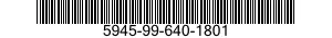 5945-99-640-1801 RELAY,ELECTROMAGNETIC 5945996401801 996401801