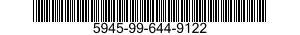 5945-99-644-9122 SOCKET RELAY 5945996449122 996449122