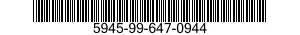 5945-99-647-0944 RELAY,ELECTROMAGNETIC 5945996470944 996470944