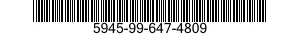 5945-99-647-4809  5945996474809 996474809