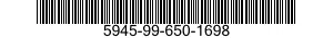 5945-99-650-1698 RELAY,ELECTROMAGNETIC 5945996501698 996501698