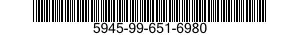 5945-99-651-6980 RELAY,ELECTROMAGNETIC 5945996516980 996516980