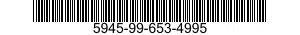 5945-99-653-4995 RELAY,ELECTROMAGNETIC 5945996534995 996534995
