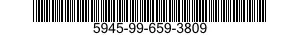 5945-99-659-3809 RELAY,ELECTROMAGNETIC 5945996593809 996593809