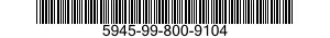 5945-99-800-9104 RELAY,SOLID STATE 5945998009104 998009104