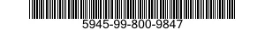 5945-99-800-9847  5945998009847 998009847