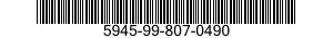 5945-99-807-0490  5945998070490 998070490