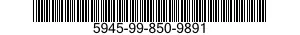 5945-99-850-9891 RELAY,ELECTROMAGNETIC 5945998509891 998509891